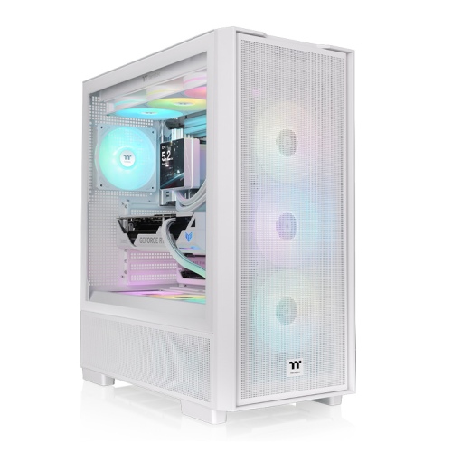 S380 TG ARGB Snow Mid Tower Chassis