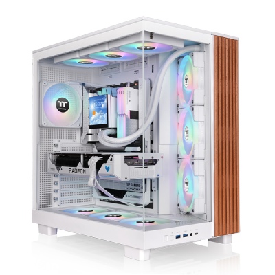 View 380 XL WS ARGB Snow Mid Tower Chassis
